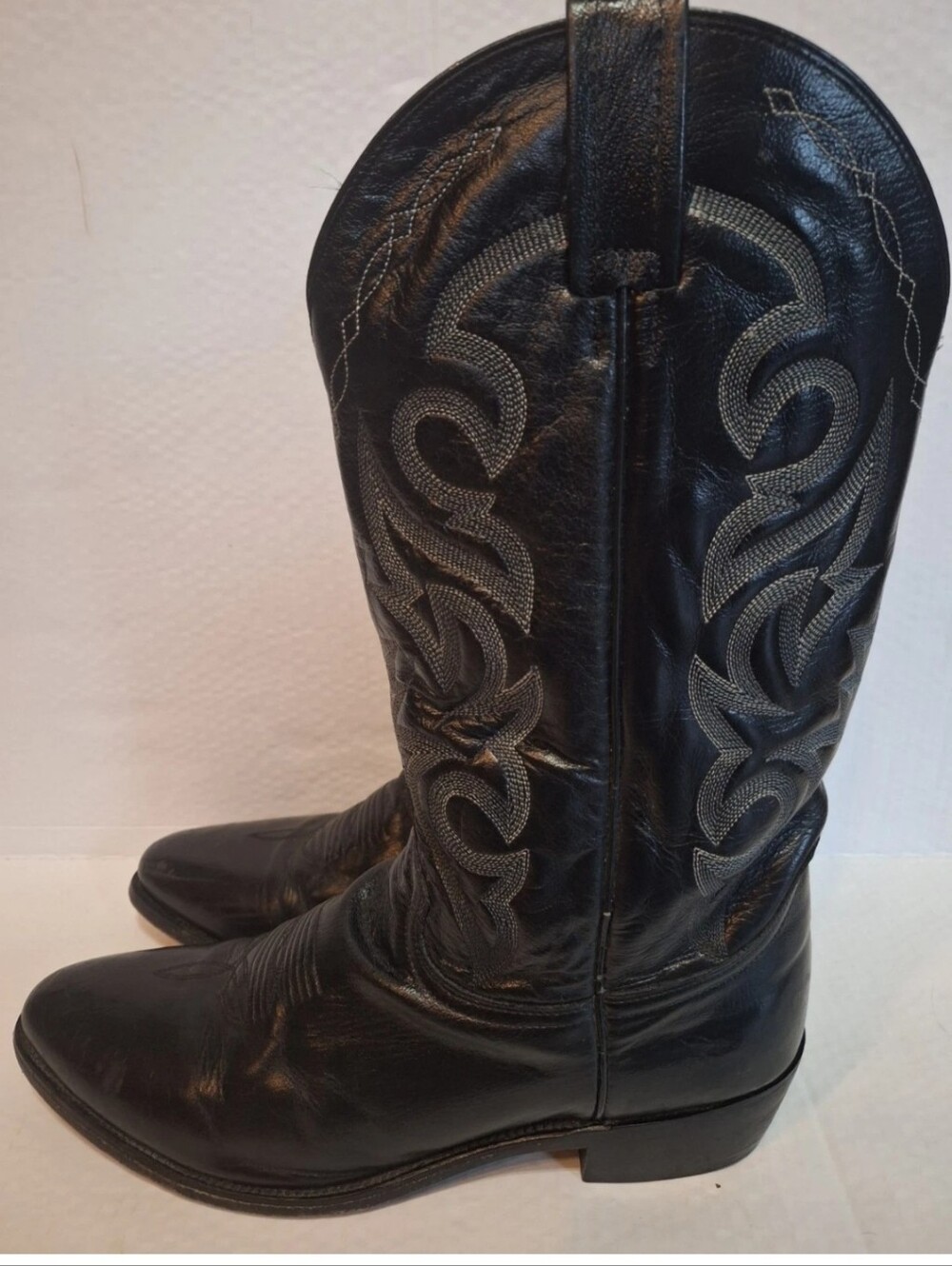 Dan Post Milwaukee 2110R Cowboy Boots Mens Sz 11 D Black